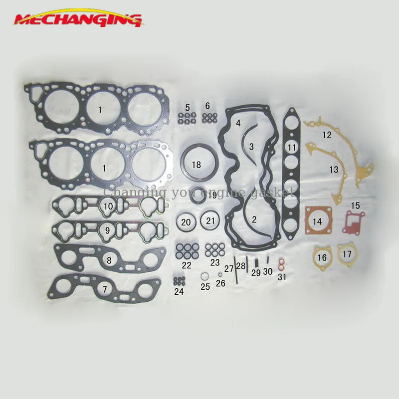 สําหรับ NISSAN QUEST (V40) 3.0 L VG30E Full เครื่องยนต์ปะเก็นเครื่องยนต์ Rebuilding ชุดชิ้นส่วนเครื่