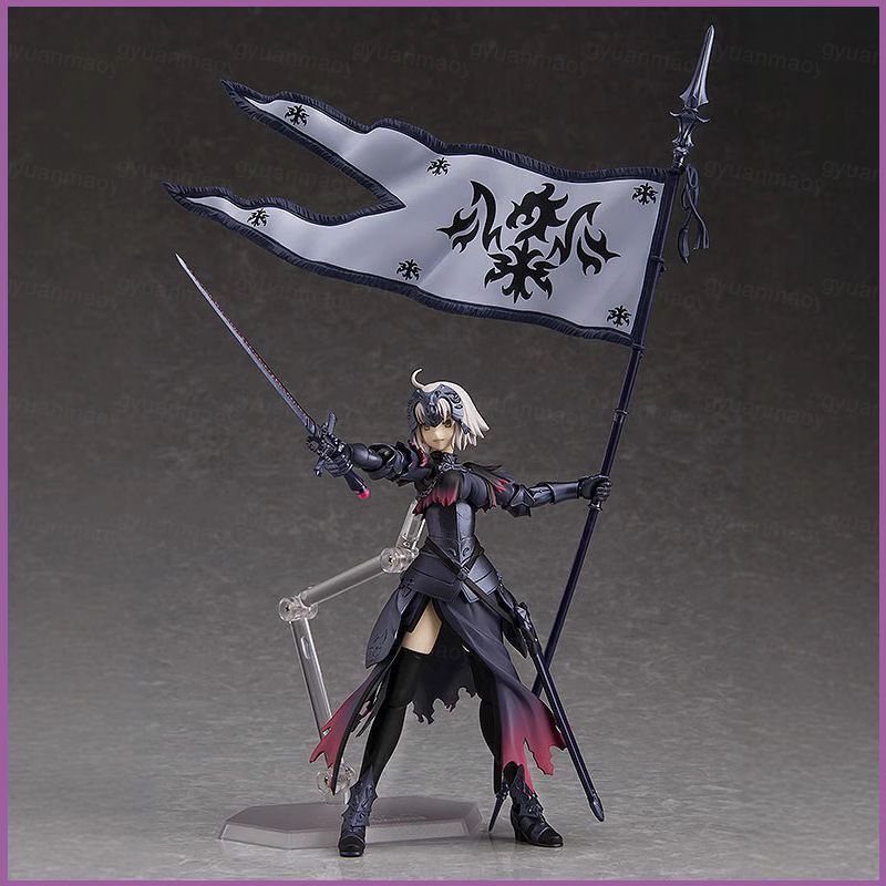 ZY1 Fate Joan of Arc Figma Articulated Action Figure พร้อมเปลี่ยน Faces Action Figure เครื่องประดับ 
