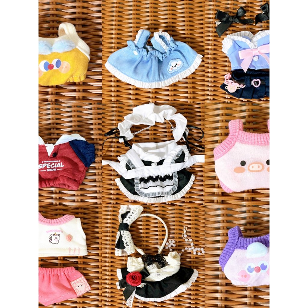 ตุ๊กตา 10cm ชุดตุ๊กตา 10cm พร้อมสต็อกน่ารัก10เซนติเมตรตุ๊กตาหายไปฟันตุ๊กตาเสื้อผ้าเด็ก