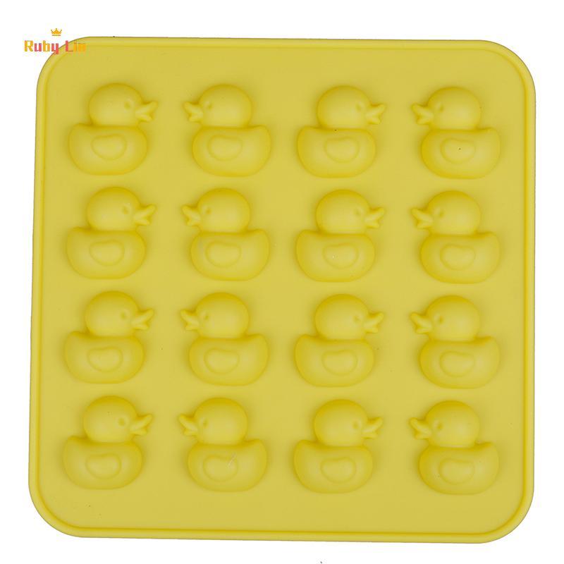 Ruby Lin Cute Du Silicone Mold DIY Chocolate Ice Biscuit Candy Moulds