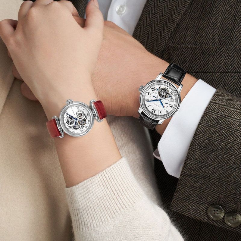 Shen Yangxu Fengran Network Technology Co., Ltd. Seagull Watch Couple Series Watch Hollow Flywheel F