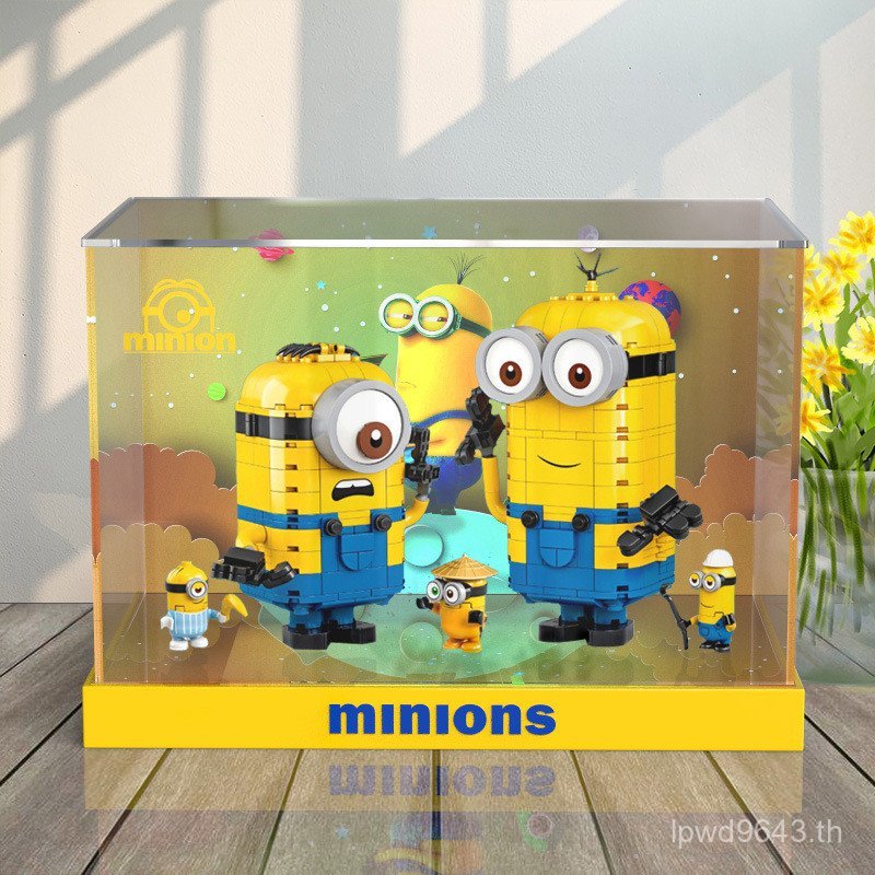 เสี่ยวหวง โมเดลเลโก้เหมาะสําหรับกล่องแสดงป้องกันฝุ่นค่ายของเล่นอะคริลิ75551เป็นและโปร่งใส คิวปาส