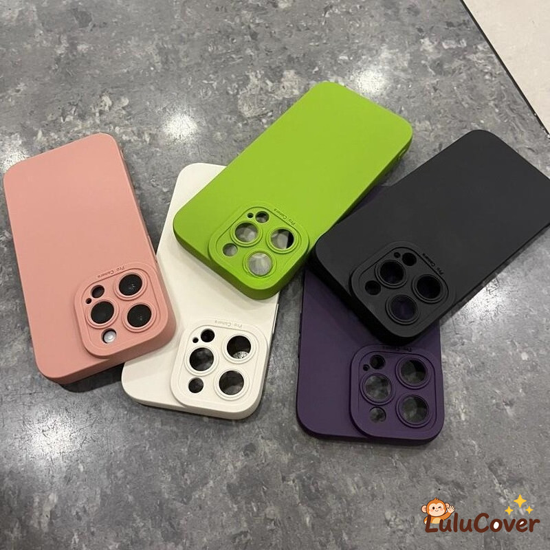 Insซิลิโคนเหลวกรณีเข้ากันได้สําหรับRedmi 15 15C 15R 14 14C 14Rหมายเหตุ15 14 14S Pro Plus Turbo 4 Proปกง่ายธุรกิจเลนส์ป้องกันนุ่มกันกระแทกปลอกกรณีสีสันสดใส - รูปที่ 4