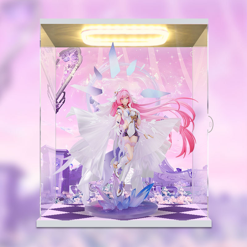 กล่องจัดเก็บฟิกเกอร์ Elysia 'Herrscher of Human' จาก Honkai Impact 3 แบบใส