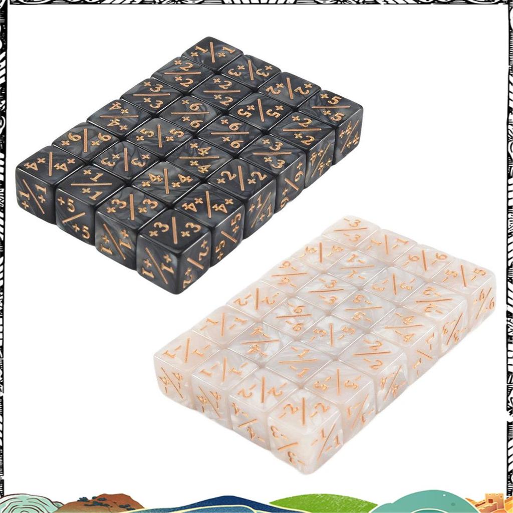 Super 48 ชิ้น 16 มม.ลูกเต๋าเคาน์เตอร์ Token ลูกเต๋า Loyalty ลูกเต๋า D6 ลูกเต๋า Cube สําหรับ,,การ์ดเก