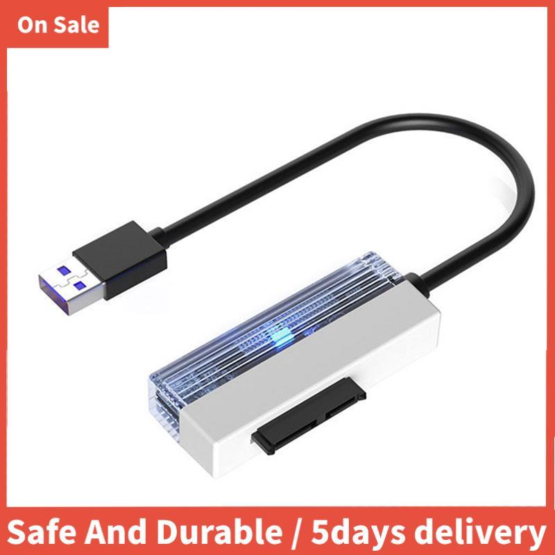 เป็นสายอะแดปเตอร์ USB 2.0 เป็นอะแดปเตอร์ USB 2.0 สําหรับแล็ปท็อป CD-ROM DVD-ROM ODD อะแดปเตอร์แปลง