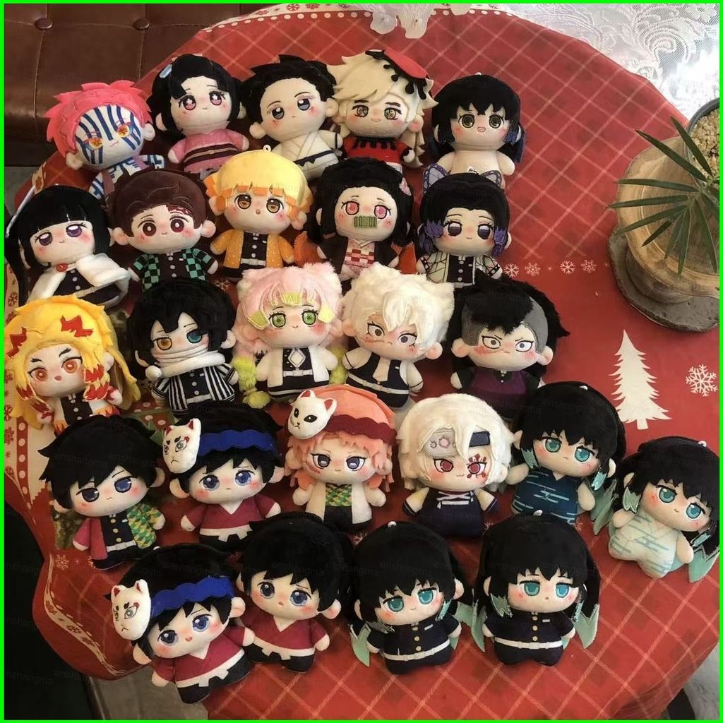 PS1 Demon Slayer: Kimetsu ไม่มี Yaiba Koyuki Hakuji Inosuke Hashibira Plushie ตุ๊กตาน่ารักกระเป๋า Ch