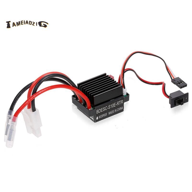 [คุณภาพ T]RC Ship & Boat R/C Hobby 6-12V RC ESC Brushed Motor Speed Controller for RC Boat Car