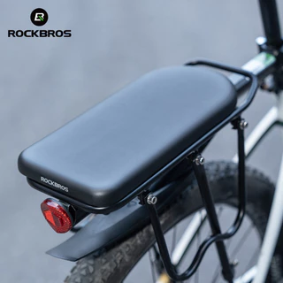 ROCKBROS เบาะรองนั่งจักรยานหนา กันน้ำและทนต่อการขัดถู สำหรับการเดินทางและการขี่ระยะไกล