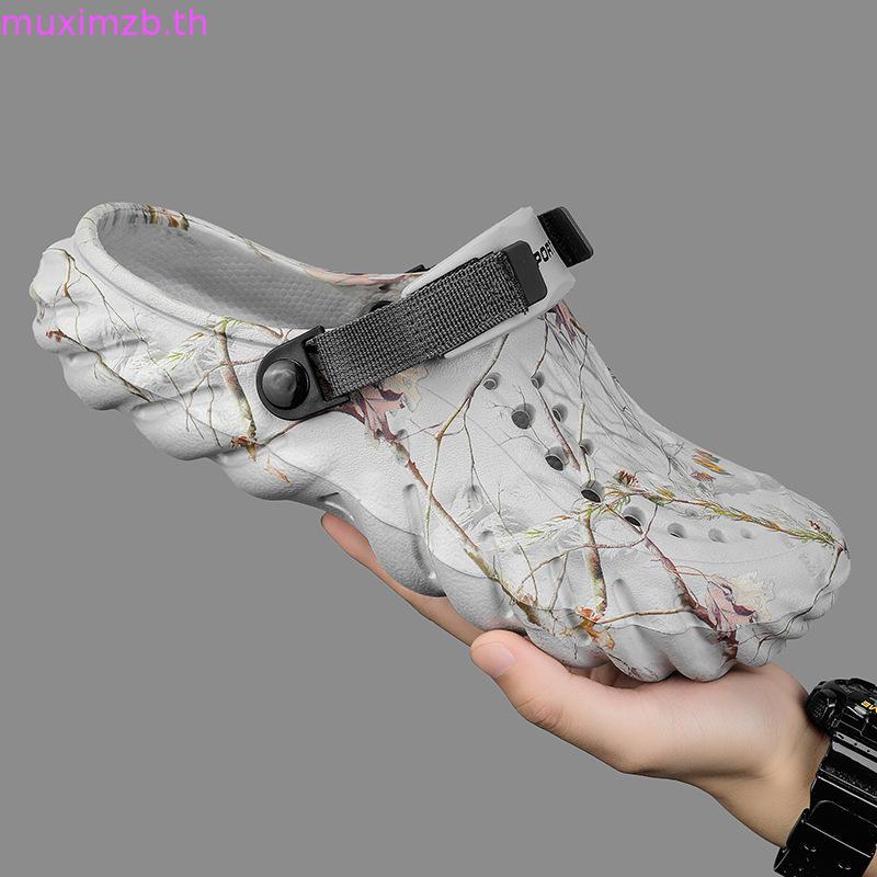 Ckxmhm 38-47 รองเท้าแตะผู้ชายน้ําหนักเบาทนทานรองเท้าแตะรองเท้าแตะขนาดใหญ่ 46 47