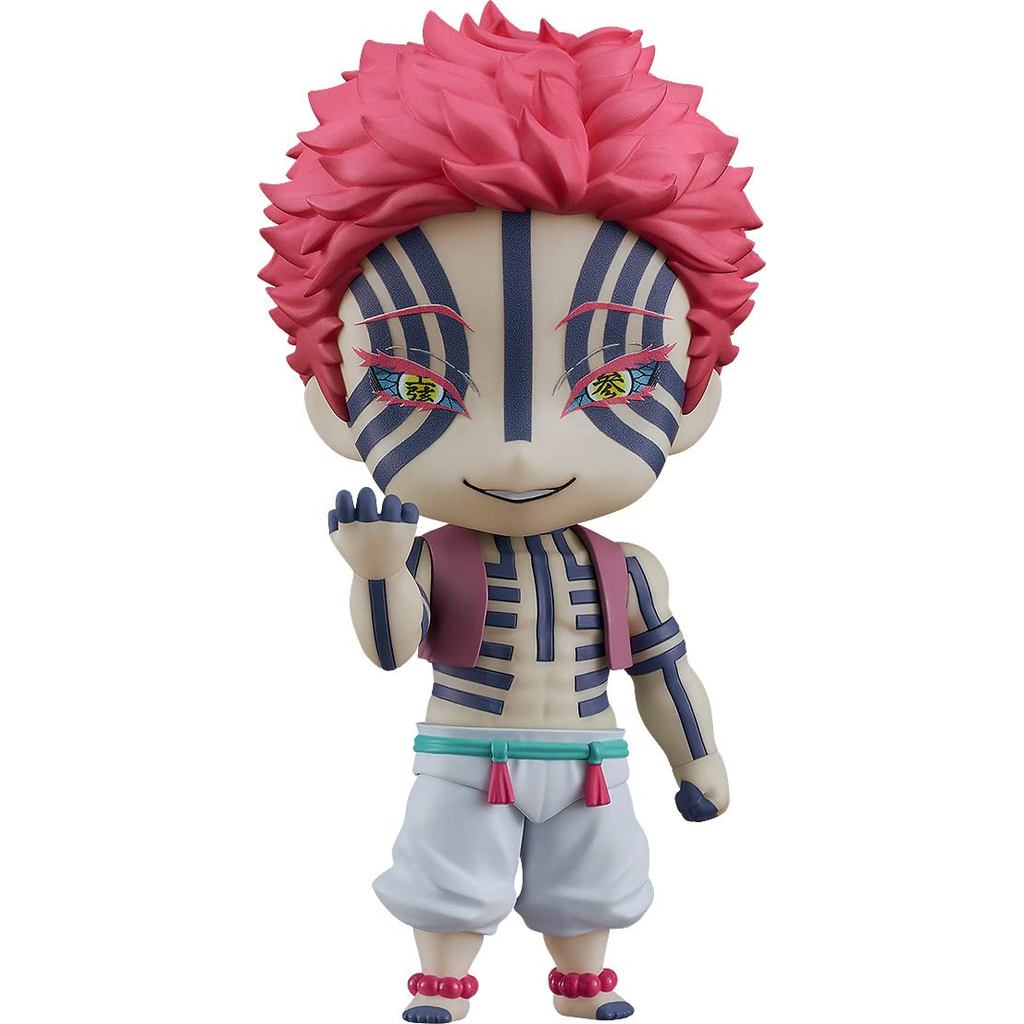 Good Smile Company Nendoroid Akaza from Demon Slayer: Kimetsu no Yaiba - Non-Scale Plastic Painted M