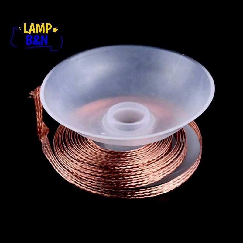 [B&N] 1PC 3.0mm 1.5M 3.0M Desoldering Braid Solder Remover Wi Wire Repair Tool ใหม่ [ใหม่]