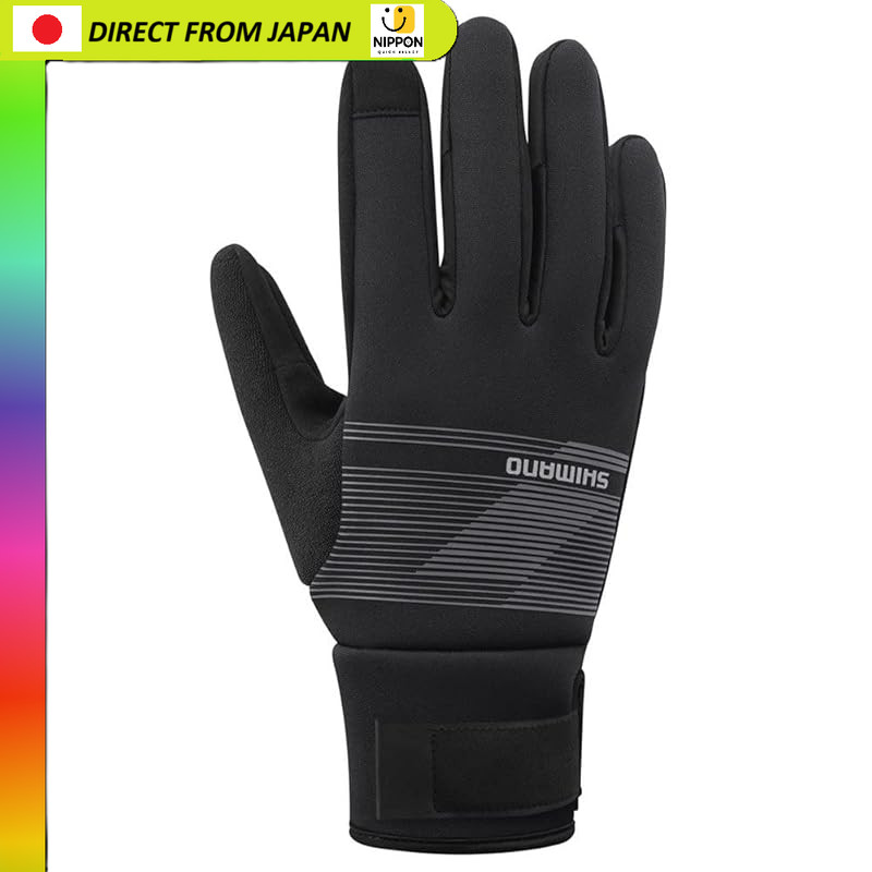【From Japan】
SHIMANO 2021 Model Cycling Gloves Windbreak Thermal Gloves in Metallic Gray Size M for 