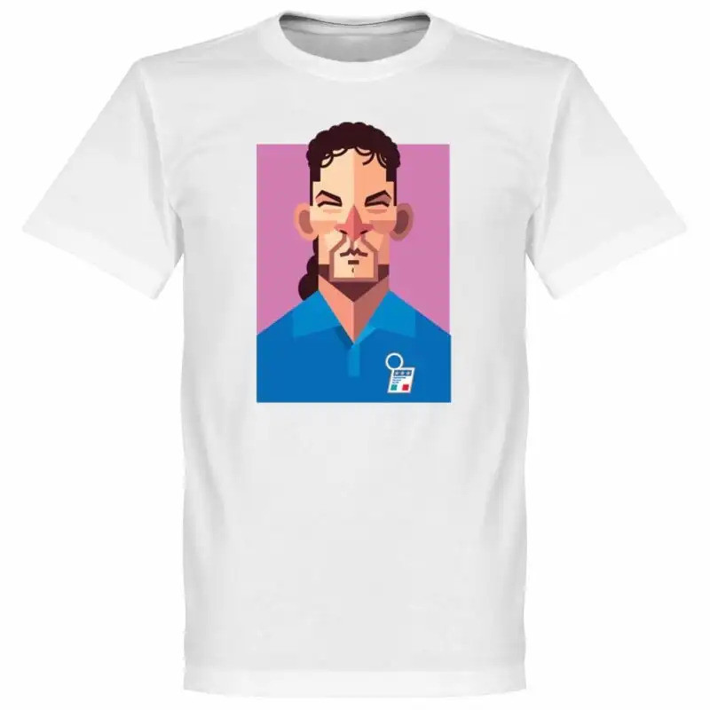 Playmaker Baggio Tee 2026   Hot Men's T-shirt Pure Cotton T-shirt Street Y2K Fashion Sports T-shirtS