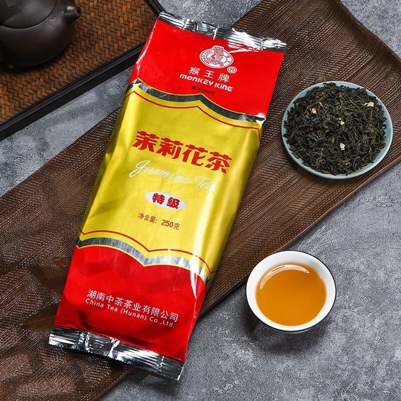 Monkey Ace Jasmine Tea 250g/Bag (Premium) Fragrant Rich Hotel Hotel Hospitality Guest Fragrance Tea 