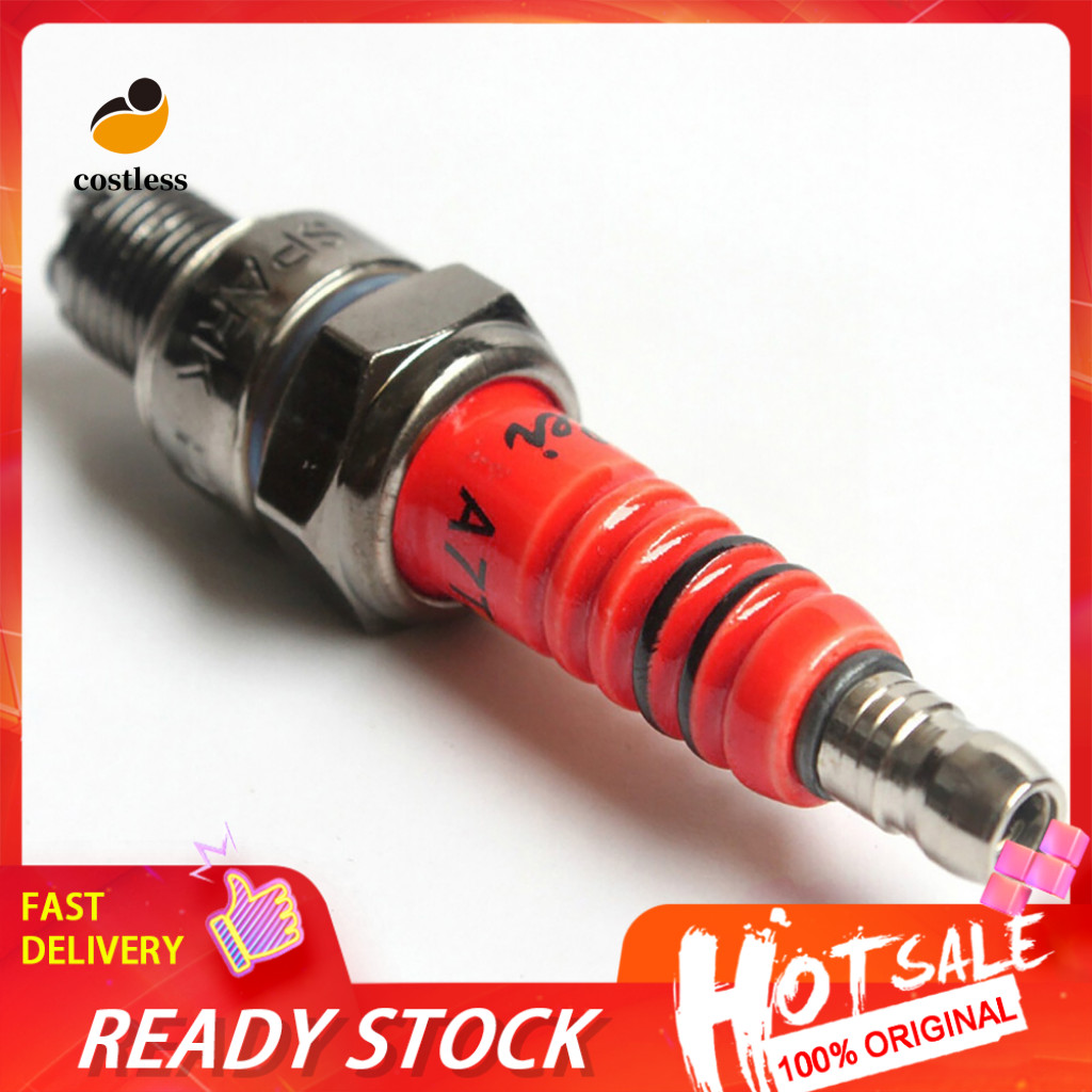 1 PC Spark Plug A7TC A7TJC 3 Electrode GY6 50cc-125cc Moped สกู๊ตเตอร์ ATV Quads
