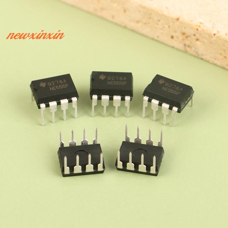 [NT-t] 20 ชิ้น NE555 NE555P Integrated IC Direct Plug DIP-8P Base Circuit Chip ส่วนประกอบอิเล็กทรอนิ