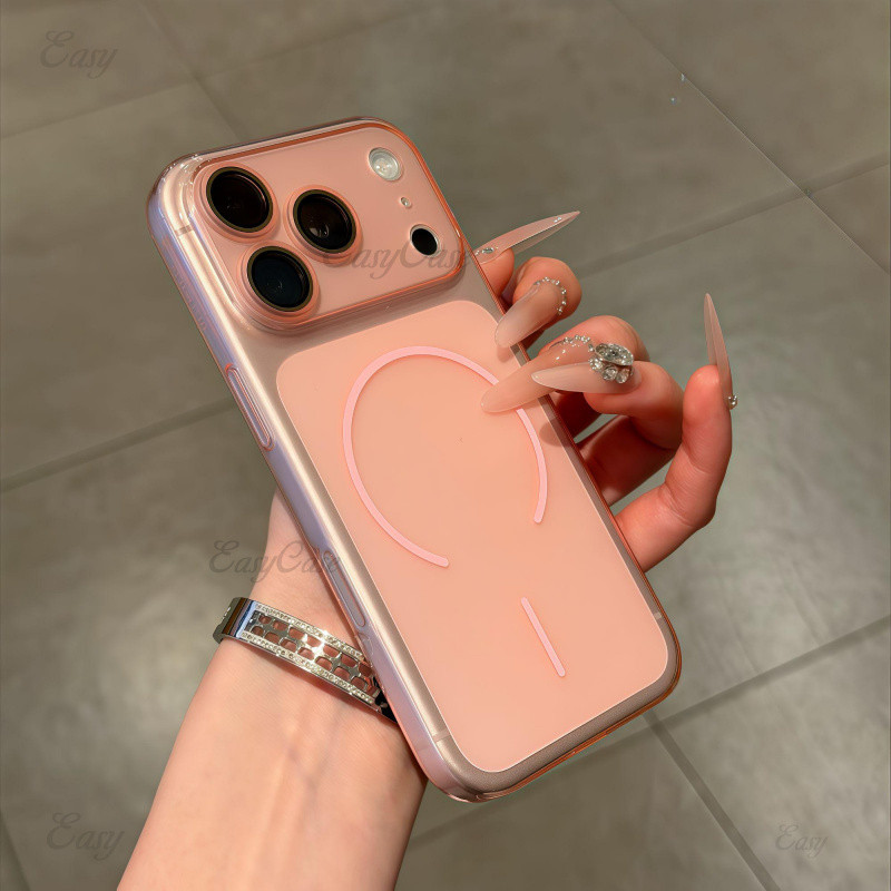 แสงหรูหราบางเฉียบไบเออร์เคสใสนุ่มสําหรับ 17 16 15 14 13 12 โปรแม็กซ์ กันลื่นและป้องกันการตกกระแทกฝาหลัง