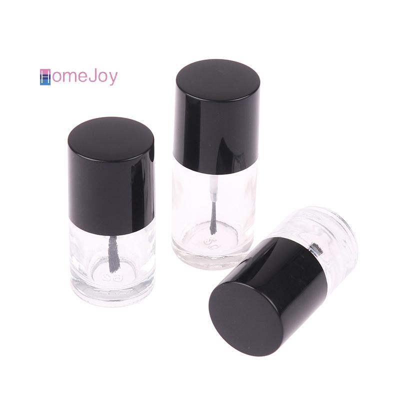 [HomeJoy-t] 5/10/15 ML ขวดยาทาเล็บเปล่าภาชนะเครื่องสําอางขวดแก้วเล็บพร้อมแปรงแก้วใสพร้อมฝาปิดแปรง