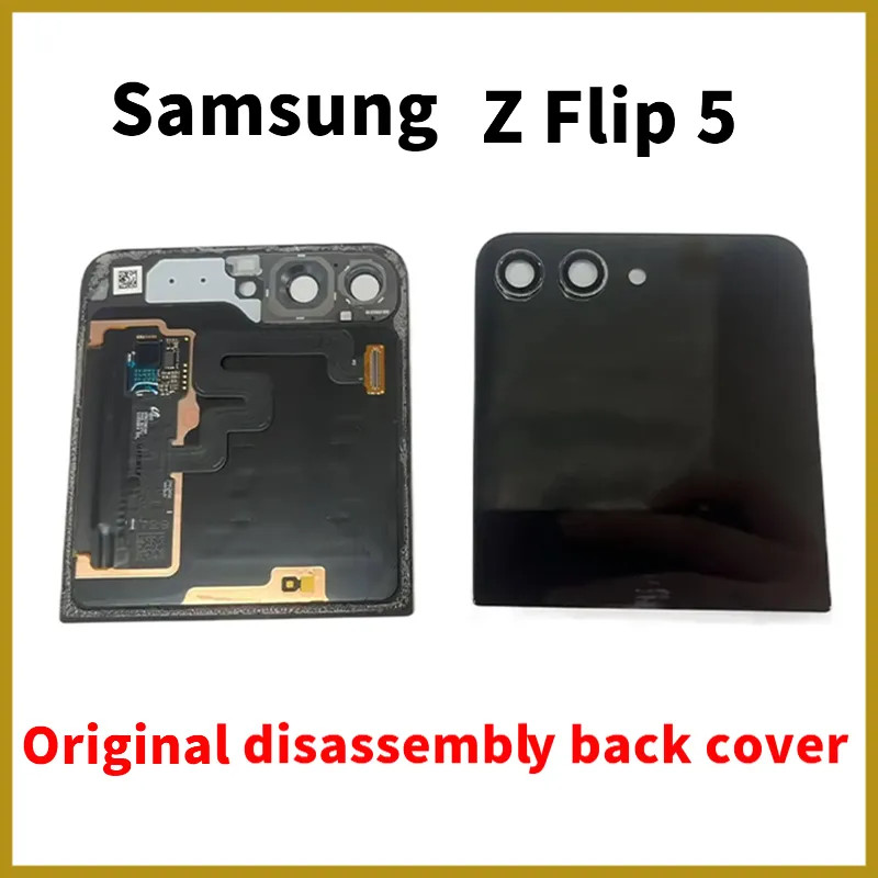 Original disassembly ภายนอกขนาดเล็กหน้าจอด้านหลังสําหรับ Samsung Z Flip5 จอแสดงผล Touch Screen Digit
