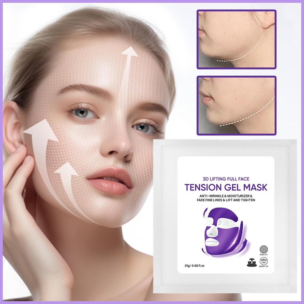 Chin Lifting Face Cover V Line Lifting Face Cover Jawline Shaper Firming Moisturizing Chin Shaper กร