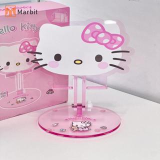 Marbit 1 ชิ้น Hello Kitty การ์ตูนขาตั้งเดสก์ท็อปแบบพับได้อะค…