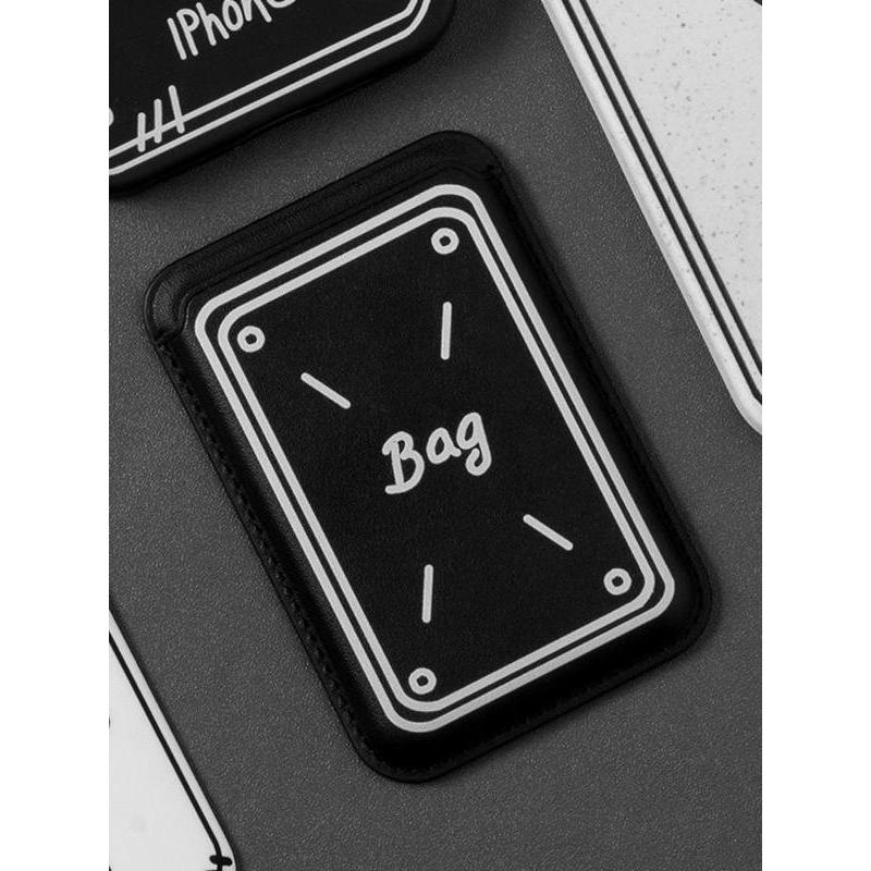 wallet true money wallet กระเป๋าใส่บัตรแม่เหล็กสำหรับ Apple MagSafe ออกแบบทันสมัยและเรียบหรู