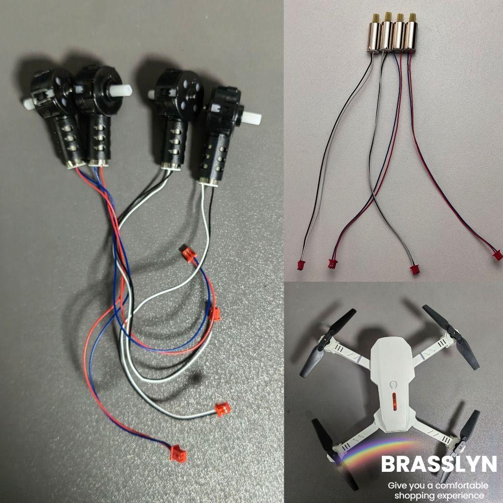 BRASSLYN E88/E99 Quadrotor Accessories, 9 รูปแบบ Black Universal Motor Base, Engines Big Gear RC Dro