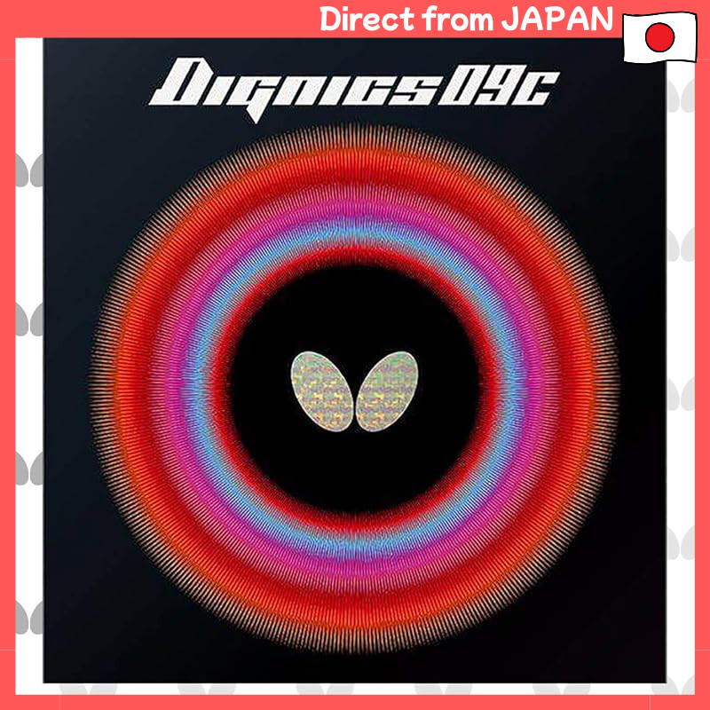 Butterfly Dignics 09C Table Tennis Rubber - Red, Thick, 06070