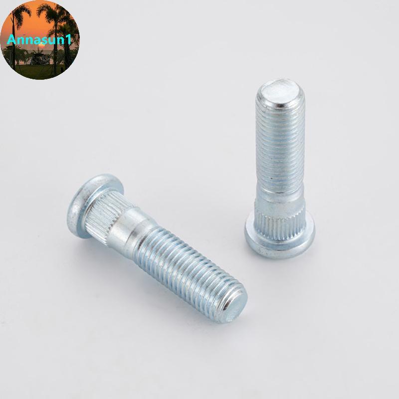 Annasun รถล้อ Lug ถั่วสลักเกลียวมาตรฐานอุปกรณ์เสริม M12x1.25 สําหรับ 200SX 240SX 300ZX 350Z Cube Lea