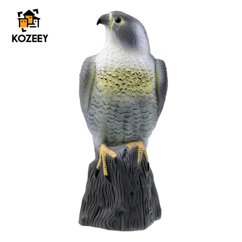 หุ่นยนต์นกอินทรี Eagle Decoy สำหรับขับไล่นกแก้วและนกกระจอก ดีไซน์เหมือนจริง ช่วยควบคุมศัตรูพืช
