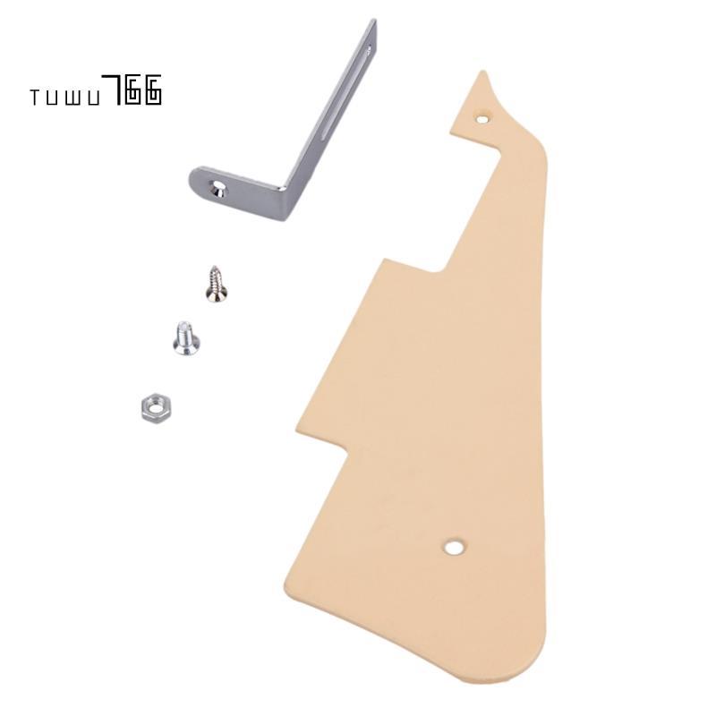 Guitar Pickguard Cream Single Ply Guard Plate Pickguard for Les Paul LP Guitar Parts