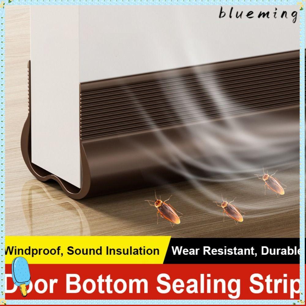 BLUEMING Draught Excluder, กันเสียงแมลงประตูด้านล่างแถบปิดผนึก, หอพักบ้าน Self-กาว 93 ซม.ประตู Draft Stopper