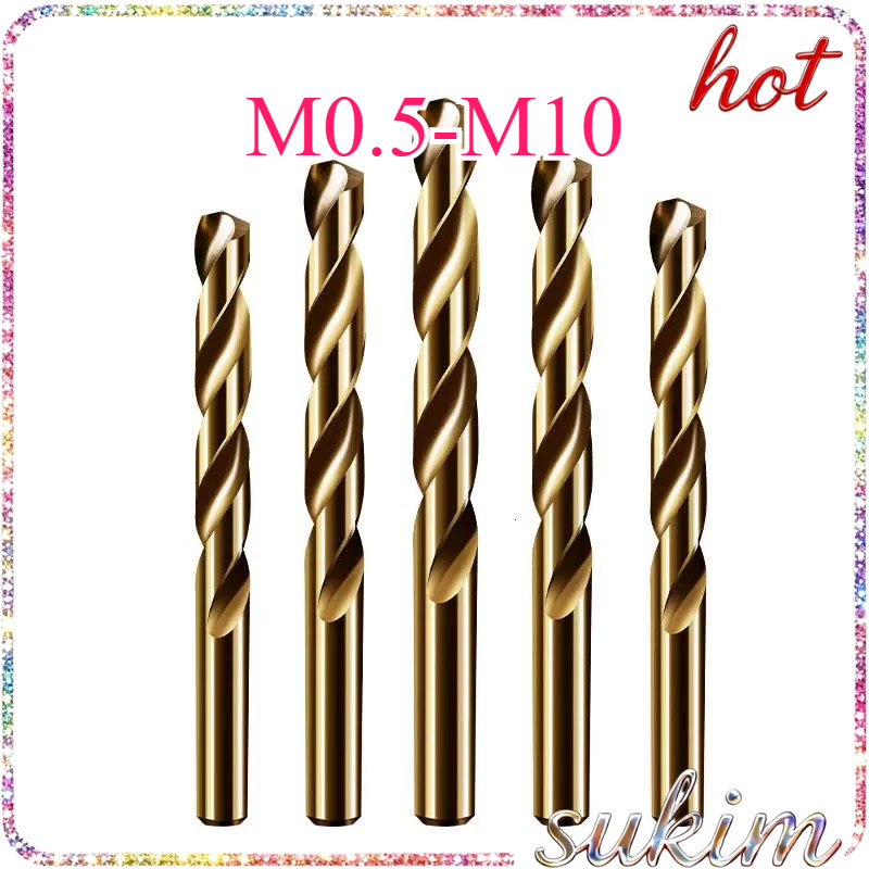 Pumpkin ดอกสว่าน เหล็กความเร็วสูงชุบแข็ง M0.5-M10 (SUKIM-1)