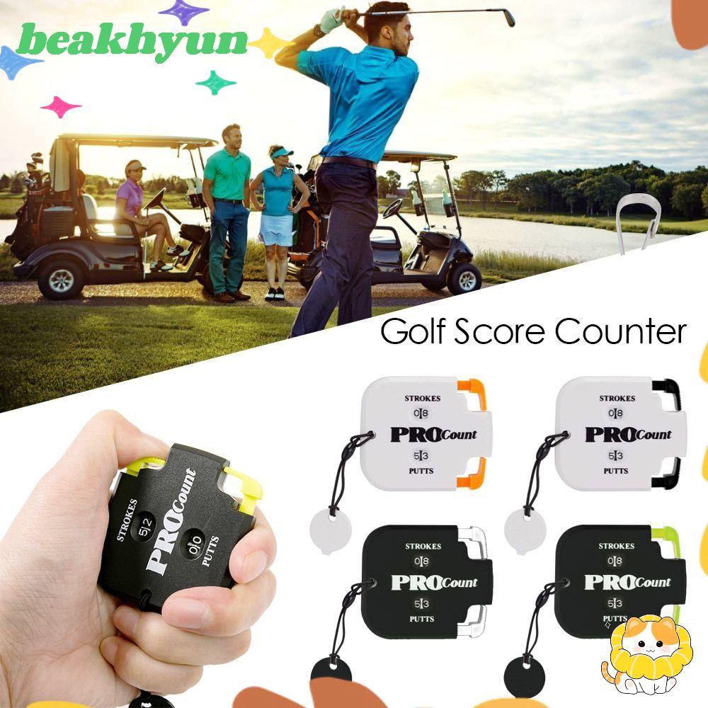 BYUN Golf Score Counter Outdoor Handy Mini Putt Score Counter