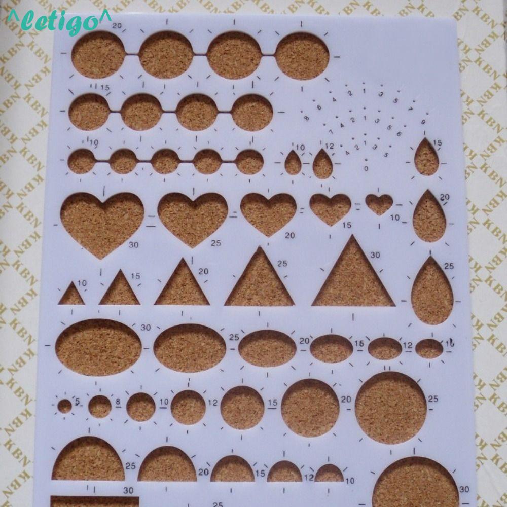 [LETIGO] Quilling Board Corkboard Template Paper-Rolling Funny Paper Quilling Tool