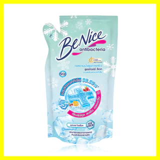 BeNice Icy Lock Shower Cream Refill 400ml บีไนซ์ ครีมอาบน้ำ สูตรไอซ์ซี่ ล็อค.