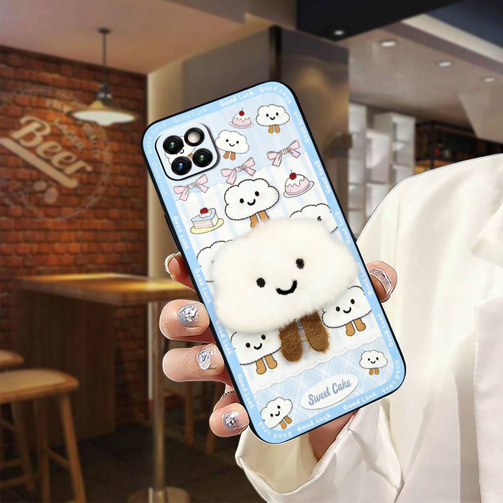 ป้องกันป้องกันฝุ่นสําหรับ Samsung Galaxy A22 5G/SM-A226B/A22S/Buddy นุ่มกันกระแทกทนทานเต็มห่อผ้า Pat