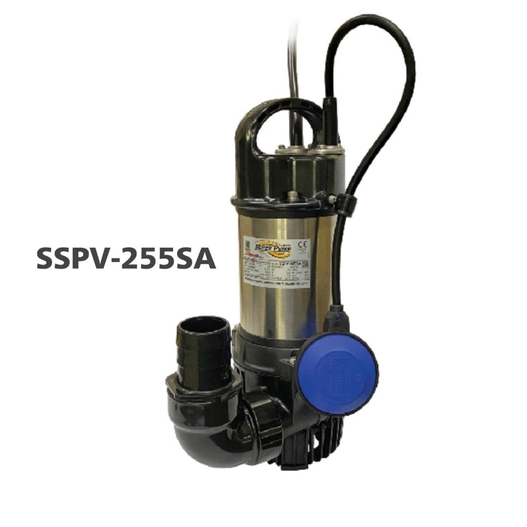 ปั๊มจุ่มดูดโคลน MITSUBISHI รุ่น SSPV-255S และ SSPV-405S