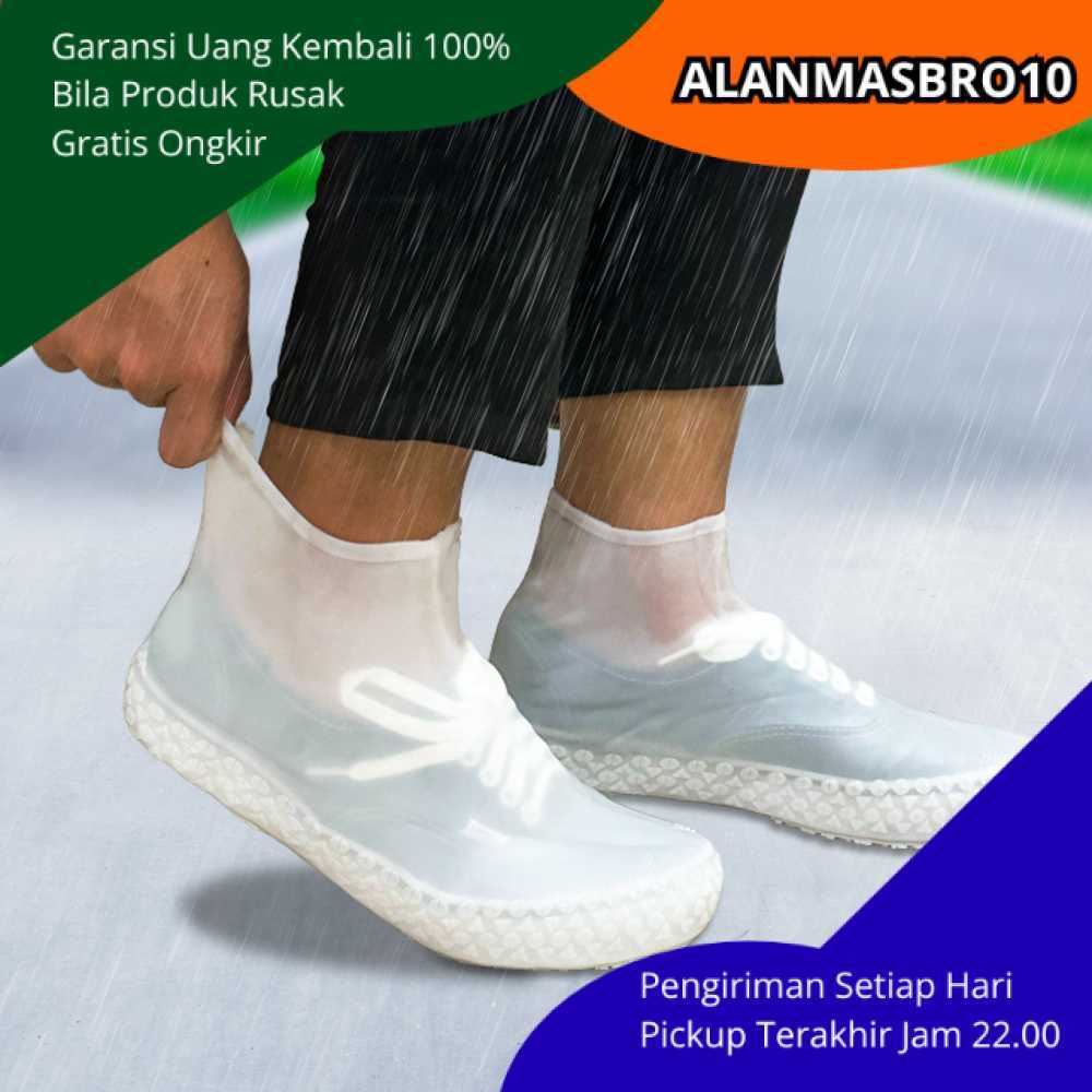 กันน้ํา Rain Shoe Cover ซิลิโคนลื่น Universal Original ล่าสุดเหมาะสําหรับรองเท้าผ้าใบวิ่งและรองเท้าส
