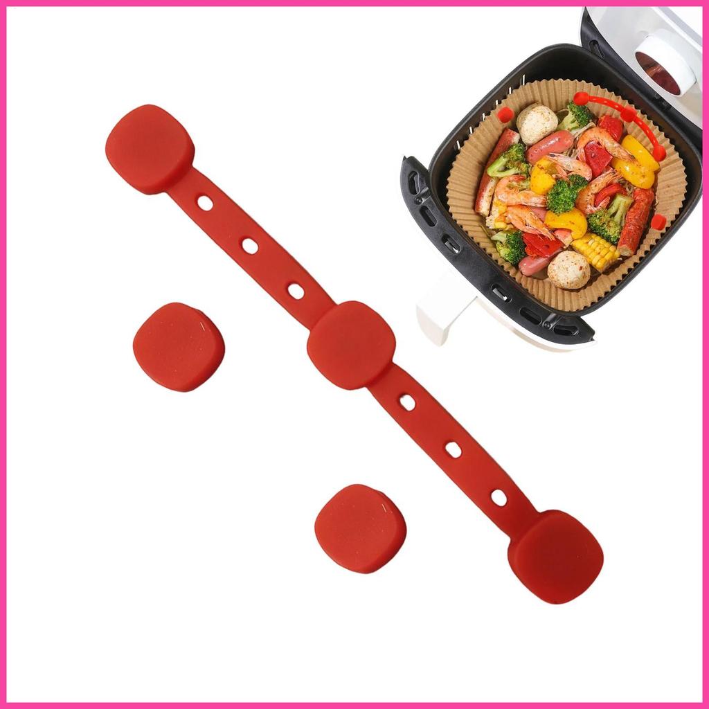Air Fryer Magnetic Silicone Buckle Magnetic Silicone Air Fryer Liner Holding Down Magnet for Kitchen