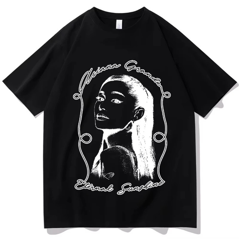 เสื้อยืด Ariana Grande Eternal Sunshine สินค้าจากอัลบั้มของ Ariana Grande ของขวัญสำหรับแฟนคลับ เสื้อ