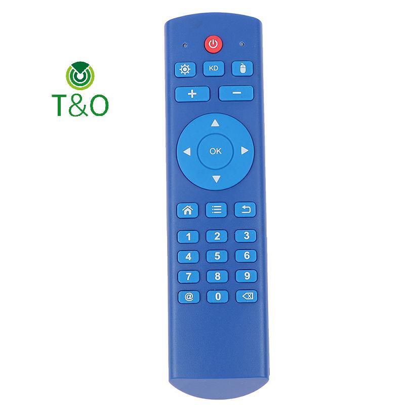 [T&OT] 1PCS รีโมทคอนโทรลไร้สาย IR ใหม่สําหรับ X96 Mate X96q Max TV BOX [ใหม่]