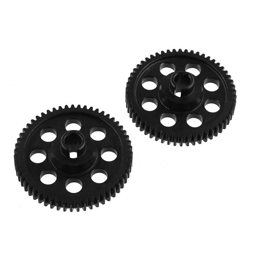 0.5M 54/55T เหล็ก Spur Gear สําหรับ Los Mini-B 2WD Buggy 1/16 RC รถบรรทุกอะไหล่