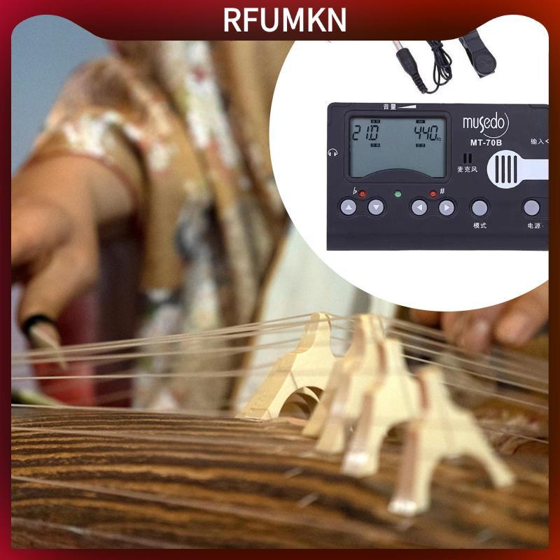 [rfumkn] Metronome Tuner เครื่องกําเนิดไฟฟ้าโทนน้ําหนักเบาสําหรับผู้เล่นมืออาชีพของ Guzheng