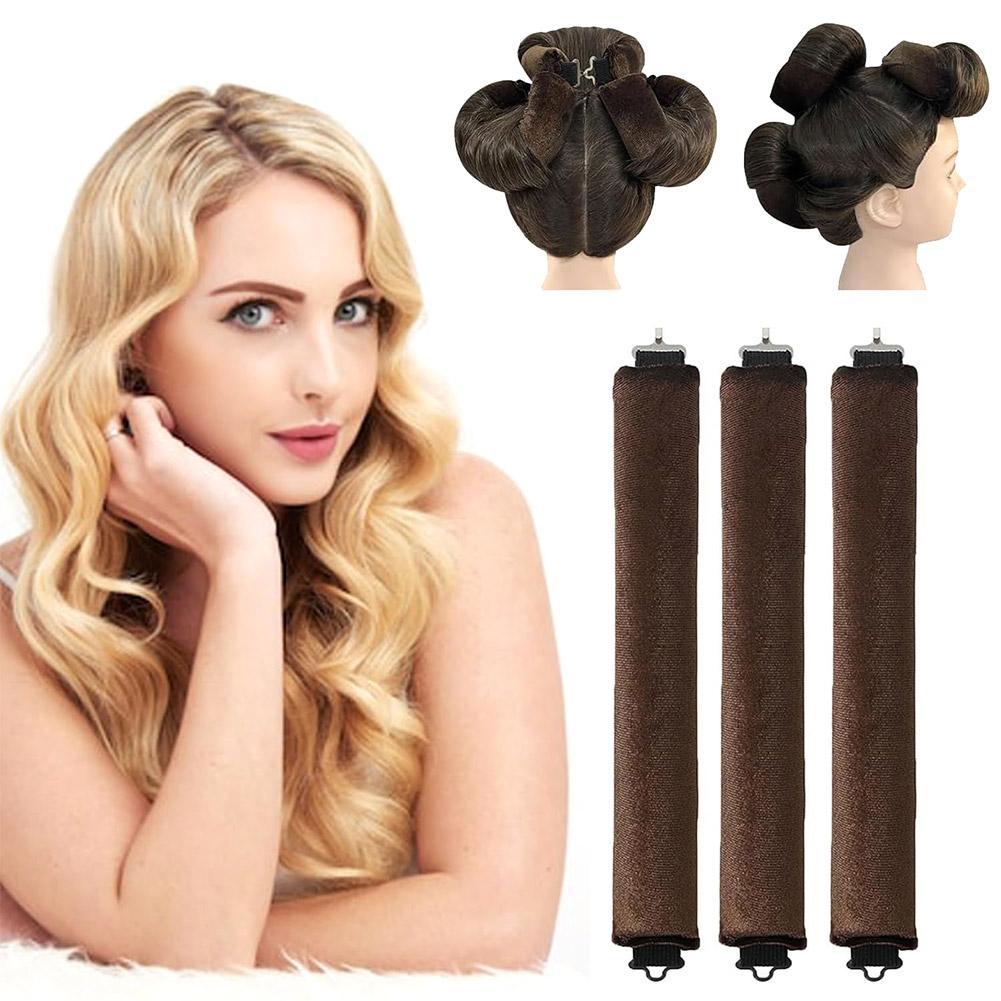 Lazy Heat Less Curling Rod Set No Heat Hair Rollers Lazy Hair Curlers ที่คาดผม Sleeping R2b2
