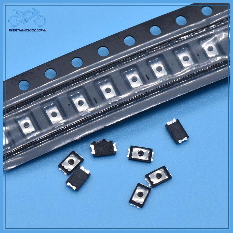 EVER 50pcs 2x3x0.6 U Tactile Push Button Switch Tact 4 Pin Micro Switch SMD Mini Thin Thin Film Key 