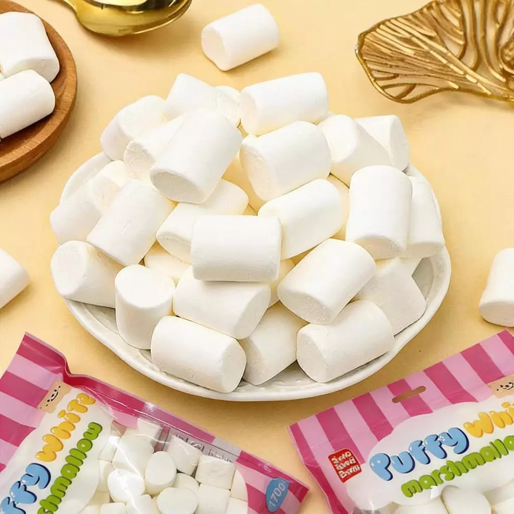 DreamyMarshmallow มาร์ชเมลโลว์สีขาว สำหรับทำขนม ขนมนุ่ม รสชาติหวานละมุน