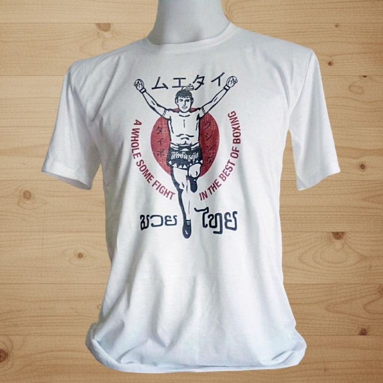 YOUNG T🔥🔥M~3XL เสื้อยืดมวยไทย Muay thai t-shirts souvenir of THAILAND  Chest