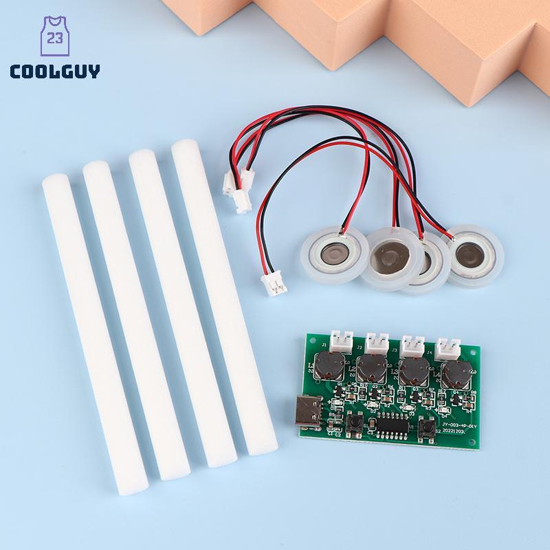 [YLSW] DC5V Type-C Mini Humidifier DIY ชุด, 4 Fogger Atomization ฟิล์มแผ่น, โมดูลสั่น TH